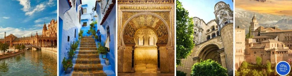 Packages to the south of Spain and Morocco departing from Seville. Tours to Morocco from Seville.