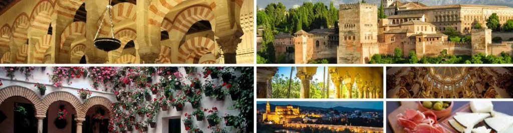 Viaje a Sevilla, Cordoba y Alhambra en Granada desde Madrid con entradas y guías incluidas.