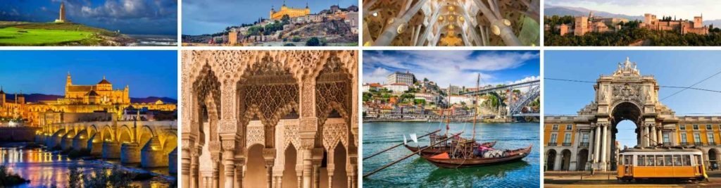 Packages to Portugal and Spain from Lisbon with English speaking guides.