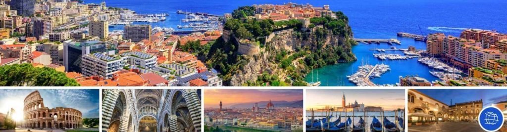 Viajes a Italia y la Riviera Francesa desde Roma