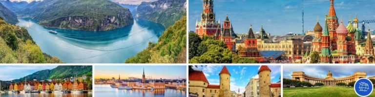 Viaje a Escandinavia, Norte de Europa y Rusia desde Dinamarca