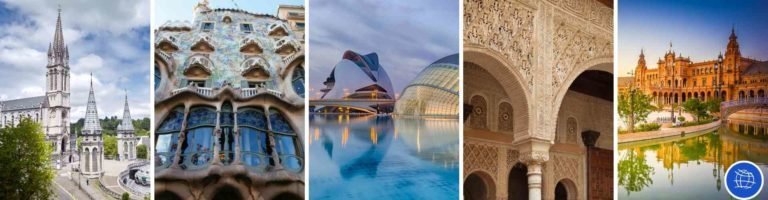 Paquetes a Francia, Barcelona y sur de España con guía de habla hispana