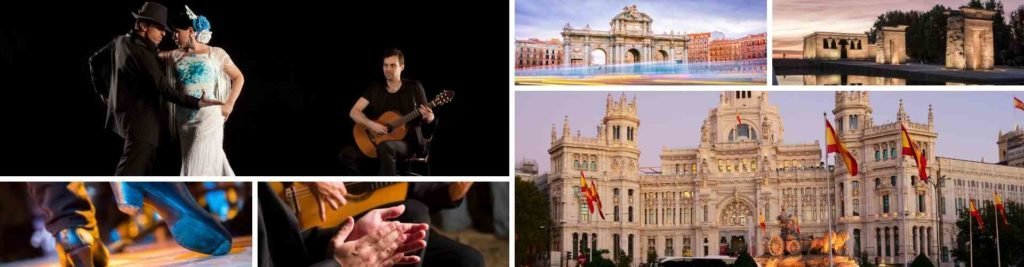 Madrid Nachttour und Flamenco Show in Madrid mit Tickets inbegriffen