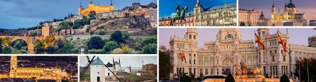 Voyage de groupe à Madrid et Tolède avec guide et hébergement inclus