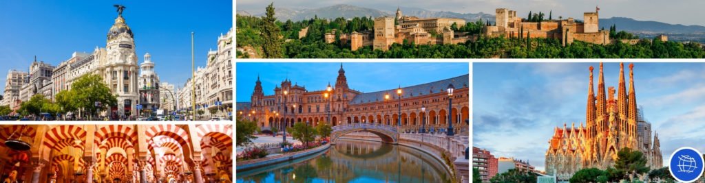 Fully escorted coach tour to Andalusia and Southern Spain, Valencia and Barcelona with English speaking guides