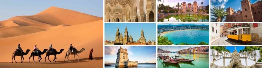 Viaje completo a España, Portugal y Marruecos desde Madrid.