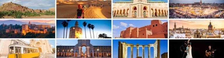 Paquete turístico a Portugal y Marruecos con guías en español y salidas desde Madrid.
