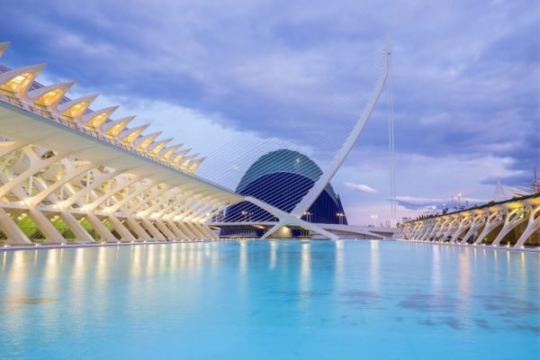 Tours to Europe from Spain. Visit the Oceanographic of Valencia with an English guide.