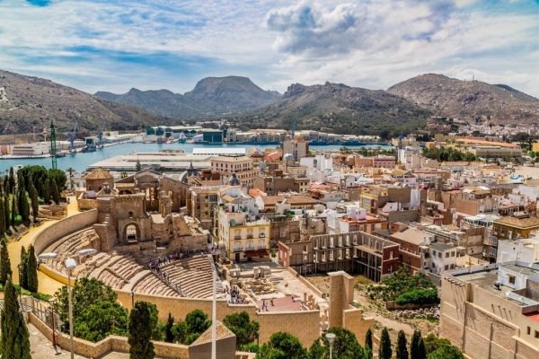 Urlaub in Europa - Besuch der Cartagena Spanien mit einem Stadtführer
